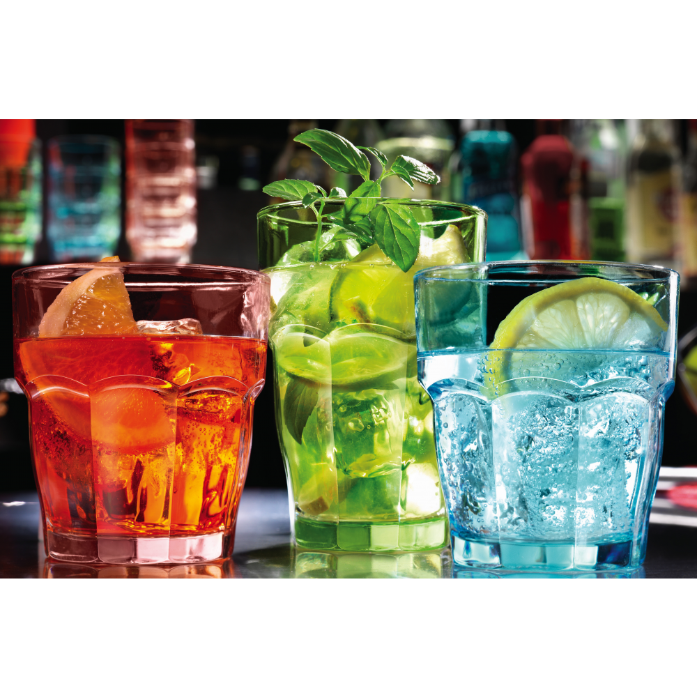 Bormioli rocco rock bar lounge set of 4 - 27cl
